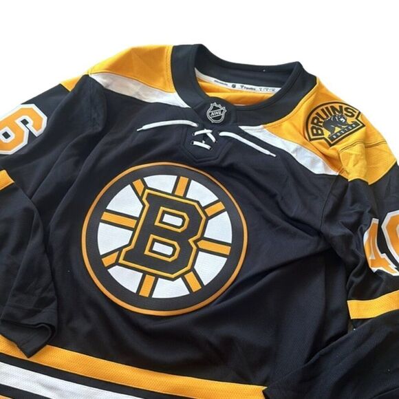 Fanatics David Krejci Boston Bruins NHL Breakaway Home Jersey Black Size S NWT - Picture 3 of 6